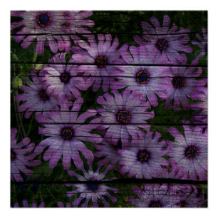 Póster Bohemias Western Country Barn Board margarita