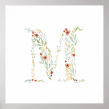 Boho Acuarela Floral 