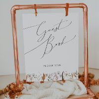 Boho Autumn Wildflower | Rótulo del libro de invit