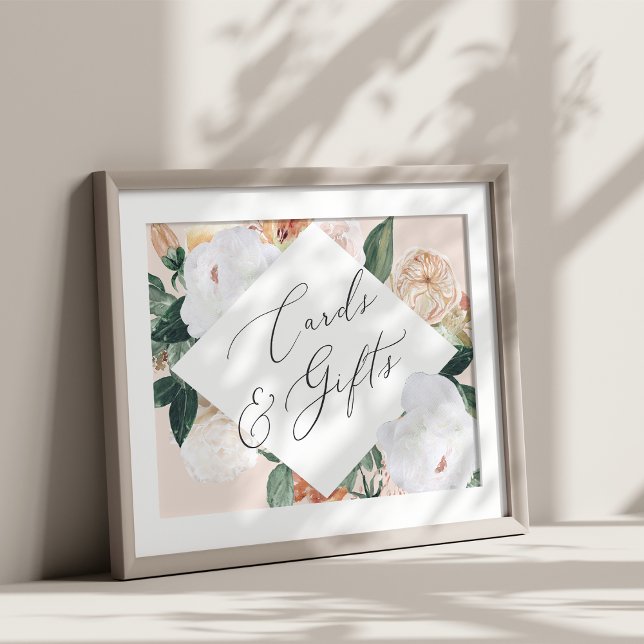 Póster Boho Blooms Bodas y Rótulo de regalos (Subido por el creador)