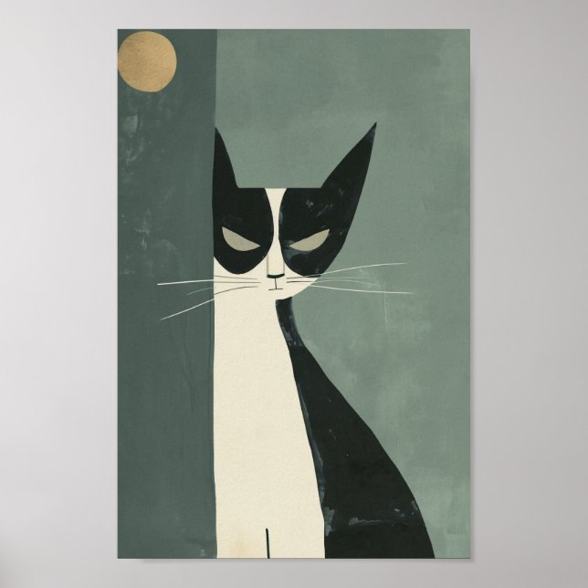 Póster Boho Cat (Frente)
