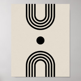 Póster Boho celestial Sun