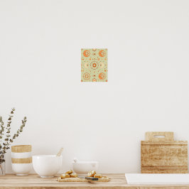 Póster Boho Celestial Wall Art | Espiritual del Sol y la 