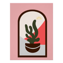 Póster Boho clásico moderno