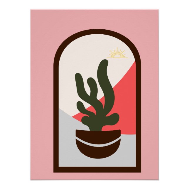 Póster Boho clásico moderno (Anverso)