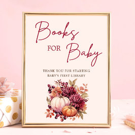 Póster Boho Fall Bompkin Bompkin Boys For Baby