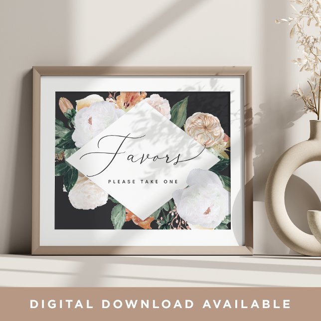 Póster Boho florece el Rótulo de la boda (Subido por el creador)