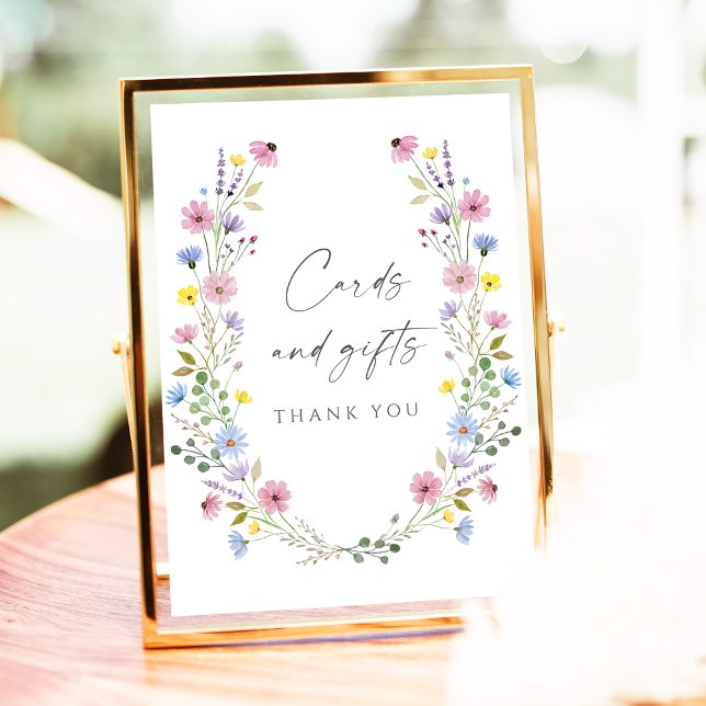 Póster Boho Garden Rótulo de Tarjetas de Boda y Regalos p (Subido por el creador)