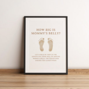 Póster Boho Nursery Moda Baby Shower Cómo gran juego