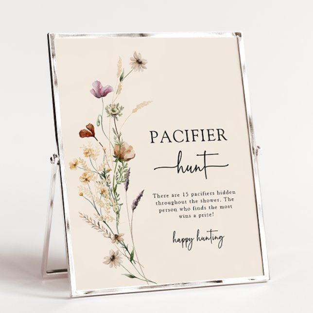 Póster Boho Pacifier Hunter (Boho Pacifier Hunter Poster
)