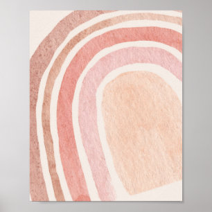 Póster Boho Rainbow Poster