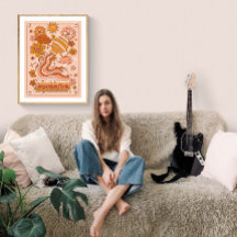  Boho Retro Acuario Zodíaco 