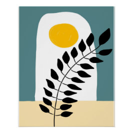 Póster Boho sketch art