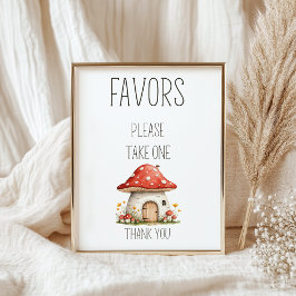 Póster Boho Woodland Animals Baby Shower favorece el Rótu