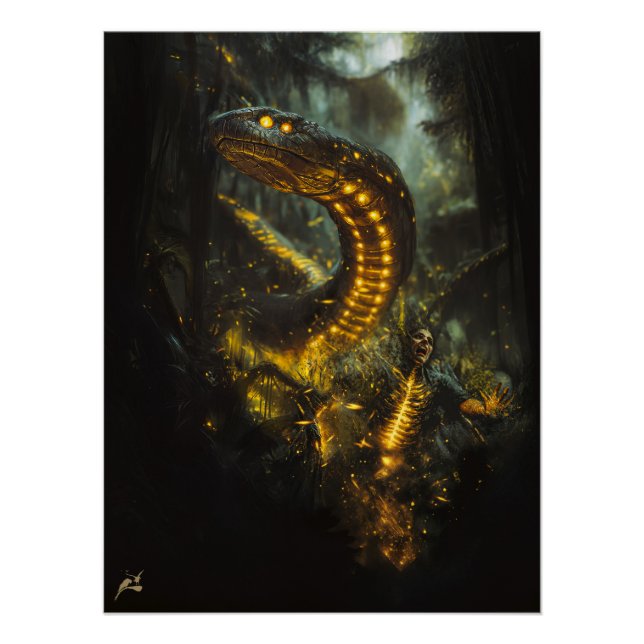 Póster Boitatá (Anverso)