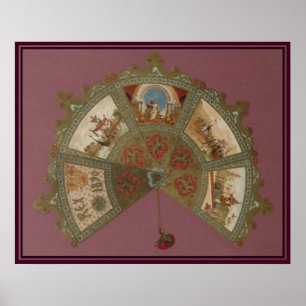 Póster Bola 1890 de Rex del carnaval