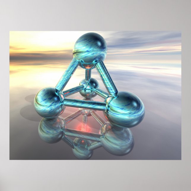 Póster bola 3D (Frente)