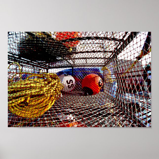 Póster Bola de cangrejo del rey, captura mortal (Frente)