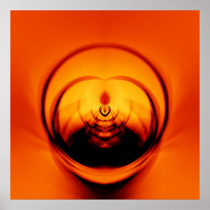 Póster bola de fuego