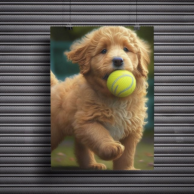 Póster Bola de Golden Doodle Puppy (Subido por el creador)