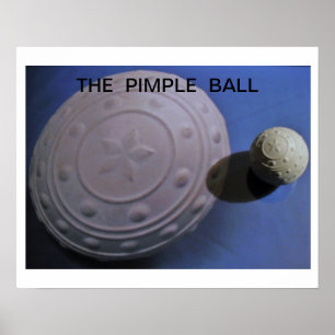 Póster Bola de la espinilla