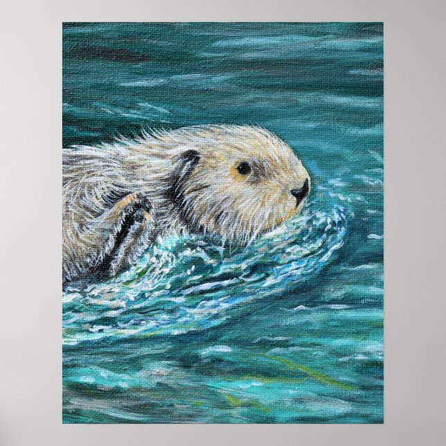 Póster Bola de Otter Goody Lunchtime (Frente)