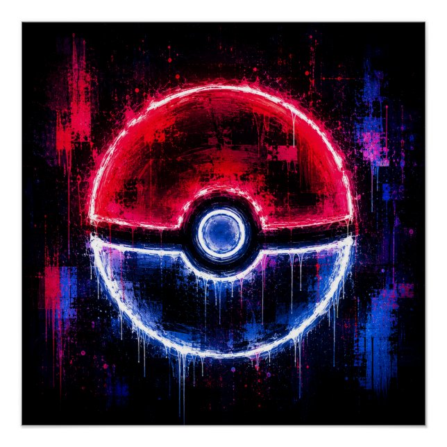Póster Bola de Pokémon (Anverso)
