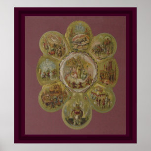 Póster Bola del carnaval del Victorian