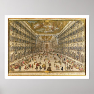 Póster Bola en honor al nacimiento del archiduque Pietro