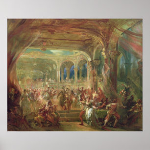 Póster Bola en la ópera de París