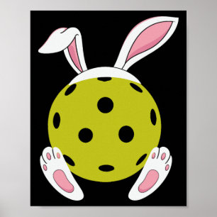 Póster Bolas de pollo Easter Huevo de Pascua Caza Conejo