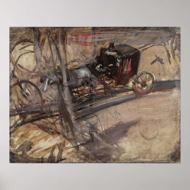 Póster Boldini - El Coachman (Frente)