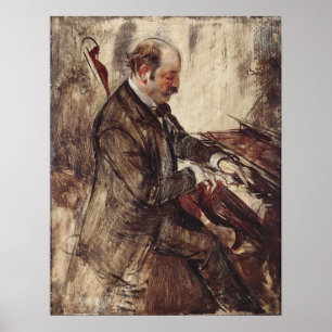 Póster Boldini - El pianista
