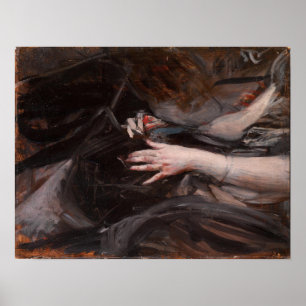 Póster Boldini - Manos de Mujer