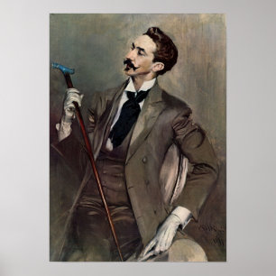 Póster Boldini - Montesquiou Robert