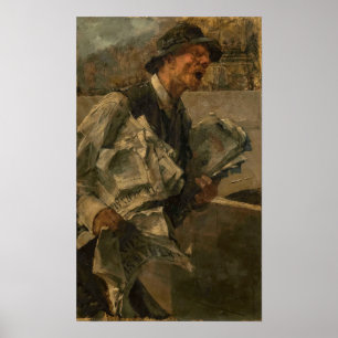 Póster Boldini - Periodista En París 1878