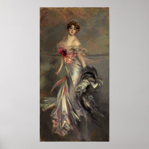 Póster Boldini - Retrato de Marthe Regnier