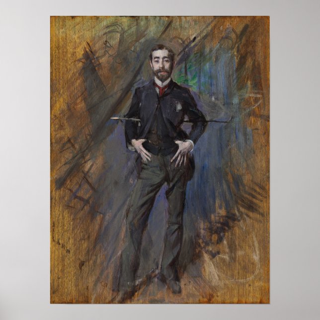 Póster Boldini - Sargento John Singer 1890 (Frente)
