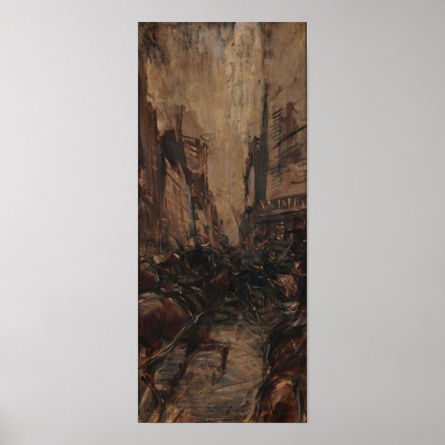Póster Boldini - Via Di Parigi (Frente)