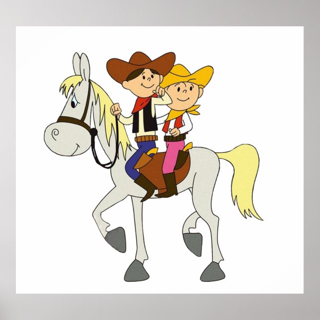 Póster Bolek I Lolek Cowboys (Frente)