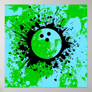 Póster bolera