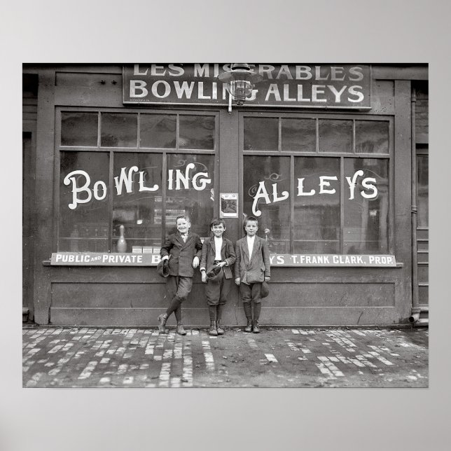 Póster Bolera, 1911. Foto Vintage (Frente)