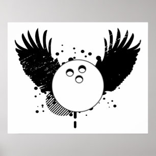 Póster bolera de alta fidelidad