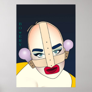 Póster bolera de leigh