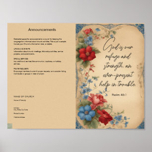 Póster Boletín de la Iglesia