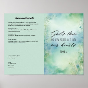 Póster Boletín de la Iglesia