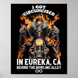 Póster Boliche Circuncidado Que Fui Circuncidado En Eurek