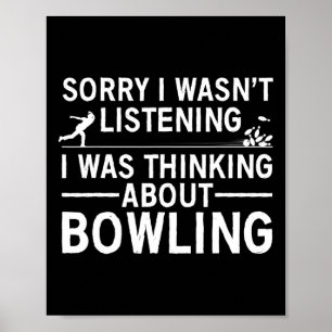Póster Boliche Guay Para Hombres Mujeres Bowler Me Ahorra