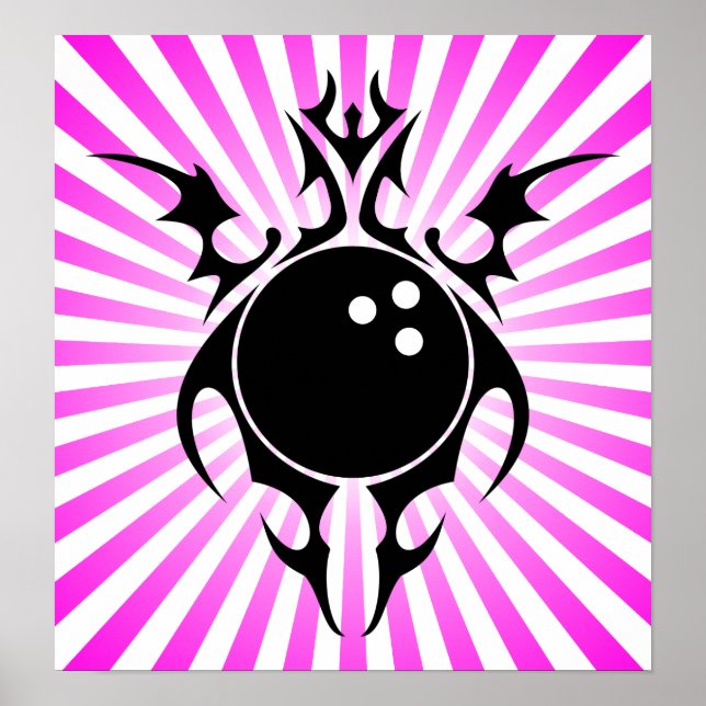 Póster boliche : tribalz (Frente)