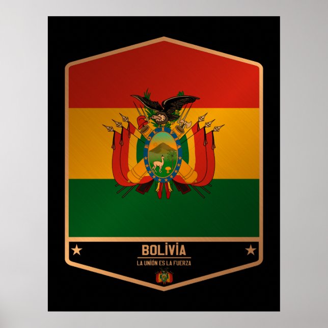 Póster Bolivia (Frente)